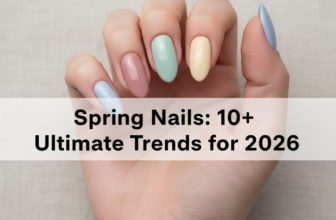 Medium Almond 3D Brown Gold Flower Press-On Nails: A Guide to Fall’s Trendiest Manicure