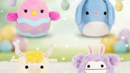 Squishmallows Original Easter 4-Pack – Cute, Ultra-Soft Plush Toys Kids Will Love
