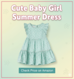 Amazon Essentials x Sofia Grainge Toddler and Baby Girls’ Woven Ruffle Sleeve Dress – Cute, Comfortable & Perfect for Everyday Wear